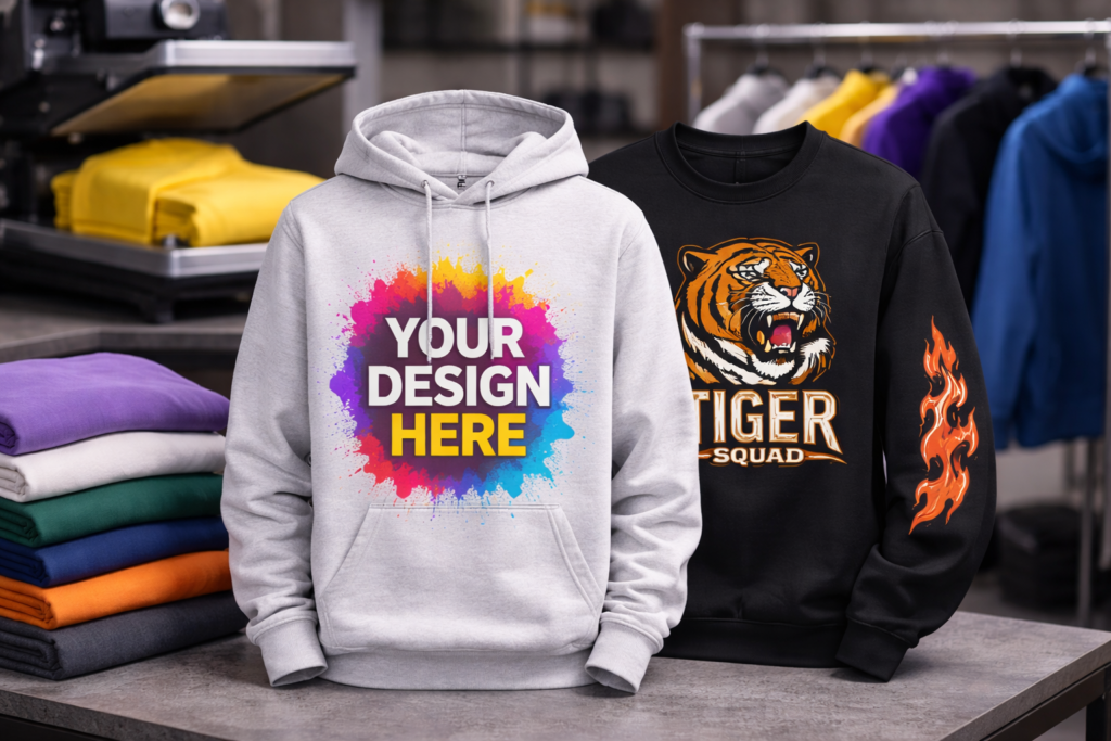 Hoodie & Sweatshirt Printing